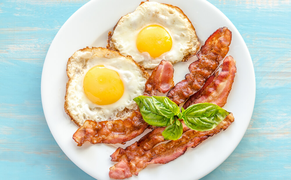 Bacon And Eggs Breakfast