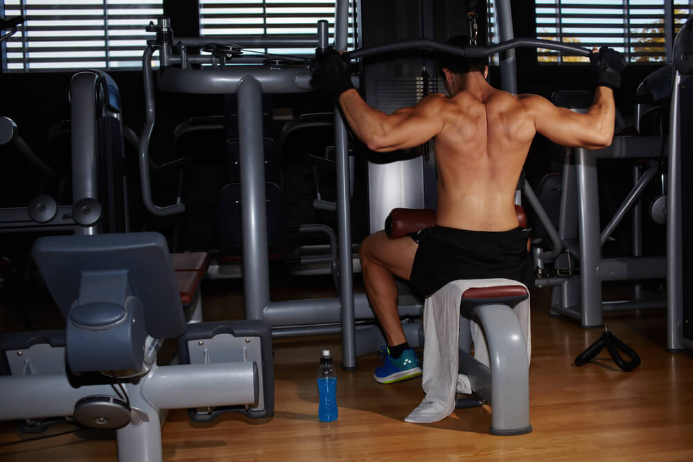 You’re Doing: Behind-The-Neck Pulldowns