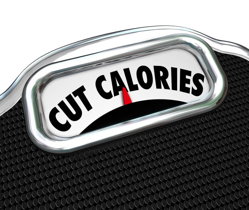 cut calories on scale